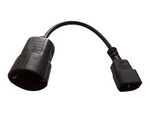 Strømkabel - CEE 7/4 til IEC 60320 C14