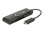 USB 2.0 Card Reader USB Type-C male 5 Slots