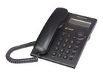 KX-TSC11 - telefon med ledning med anrops-ID/samtale venter