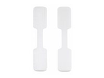 3.5in (9cm) Cable Labels, 100 Pack White, Cable/Cord Tags (CABLE-TAG-HLWH)