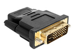 Adapter DVI 24+1 pin male > HDMI female