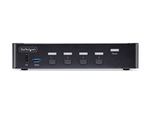 4-Port DisplayPort 1.4 KVM Switch, 8K 60Hz / 4K 144Hz, 2x USB 3.0 Ports, 4x USB 2.0 Ports, Hotkey Switching, TAA Compliant (D86A2-4-PORT-8K-KVM)