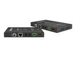 4K UHD HDBaseT Extender Set with 2-way PoH and Bidirectional IR & RS-232