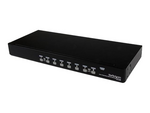 8 Port 1U RackMount USB PS/2 KVM Switch with OSD