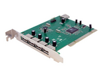 7 Port PCI USB Card Adapter
