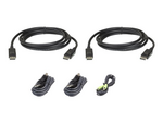 2L-7D02UDPX5 - tastatur / video / musekabelsett (KVM)