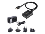 2-Port HDMI Splitter, 4K 60Hz HDMI 2.0 Video, 4K HDMI Splitter 1 In 2 Out, 1x2 HDMI Display/Output Splitter, HDR/HDCP
