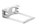 Laptop Stand, 2-in-1 Laptop Riser Stand or Vertical Stand, Ideal for Ultrabooks & MacBook Pro/Air up to 15", Ergonomic Angled Notebook Holder for Office Desk, Silver, Aluminum