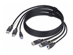 1.8M DUAL-DP/USB KVM CABLE