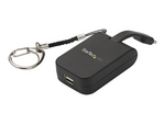 Compact USB C to Mini DisplayPort Adapter, 8K 60Hz/4K USB-C to mDP 1.4 Video Converter w/Keychain Ring, USB Type-C DP Alt Mode (HBR3 HDR DSC) to mDP Monitor, TB3 Compatible