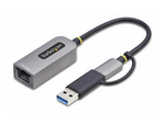 2.5GbE USB-C to Ethernet Adapter with USB-A Converter