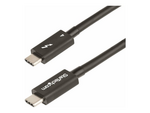 3ft (1m) Thunderbolt 4 Cable, 40Gbps, 100W Power Delivery, 4K/8K Video, Intel-Certified Thunderbolt Cable