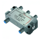 Antenna TV-splitter F-connector ClassA 1-in/4-out