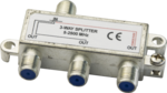 Antenna TV-splitter F-connector ClassA 1-in/3-out
