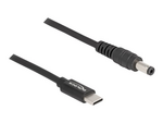 Strømkabel - 24 pin USB-C til 5,5 x 2,1 mm DC-jakk