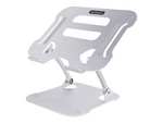 Laptop Stand for Desk, Ergonomic Laptop Stand Adjustable Height, Aluminum, Portable, Supports up to 22lb (10kg), Foldable Laptop Holder for Desk