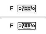 CAB-427 - null modem-kabel
