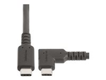 6ft (2m) Rugged Right Angle USB-C Cable, USB 3.2 Gen 1 (5 Gbps), USB C to C Data Transfer Cable, 4K 60Hz DP Alt Mode, 100W Power Delivery