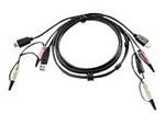 2L-7D02UH - video- / USB / audio-kabel