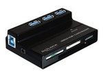 USB 3.0 Card Reader All in 1 + 3 Port USB 3.0 Hub